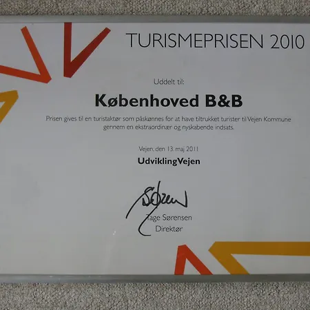 ベッド・アンド・ブレックファスト Koebenhovedskov Rødding
